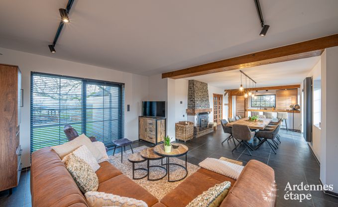 Chalet mit Whirlpool, Billardtisch und herrlichem Ausblick in Vencimont fr 6 Personen