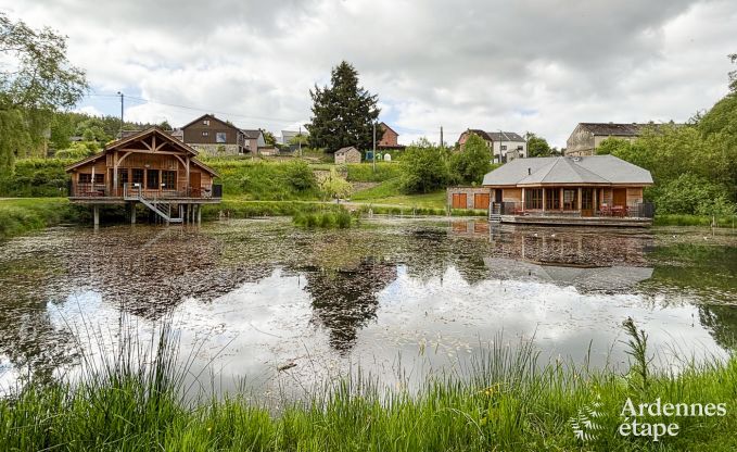 Auergewhnliches Pfahlhaus als Ferienhaus in Vencimont