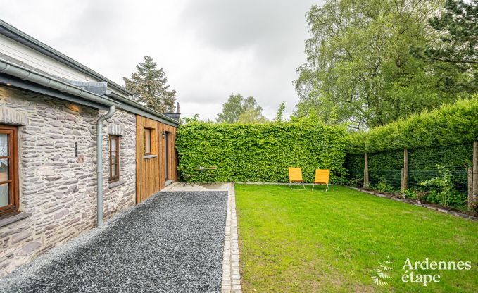 Familienaufenthalt in Vielsalm: charmantes Haus fr 6 Personen mit privatem Garten im Herzen der Ardennen