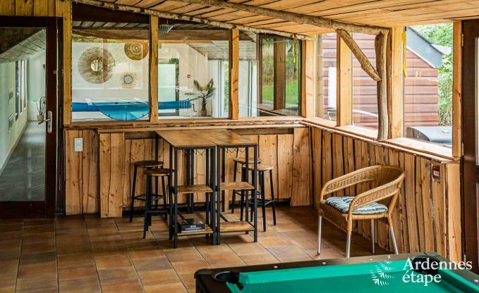Luxusvilla in Vielsalm f�r 20 Personen mit 7 Schlafzimmern, Hallenbad, Sauna und Privatgarten