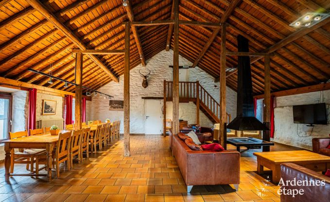 Luxusvilla in Vielsalm f�r 20 Personen mit 7 Schlafzimmern, Hallenbad, Sauna und Privatgarten