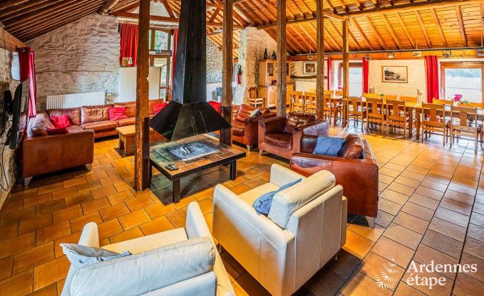 Luxusvilla in Vielsalm f�r 20 Personen mit 7 Schlafzimmern, Hallenbad, Sauna und Privatgarten