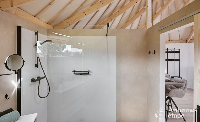 Einzigartige Jurte f�r 2 Personen in Vielsalm mit modernem Badezimmer, Privatgarten und Fahrradabstellplatz