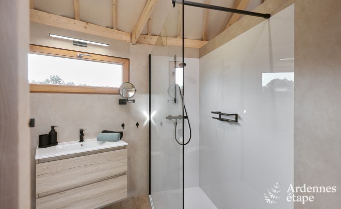 Einzigartige Jurte f�r 2 Personen in Vielsalm mit modernem Badezimmer, Privatgarten und Fahrradabstellplatz