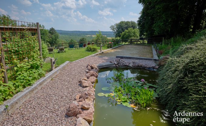 Komfortables Ferienhaus fr 10 Personen in Villers-en-Fagne mit Sauna und Holzofen