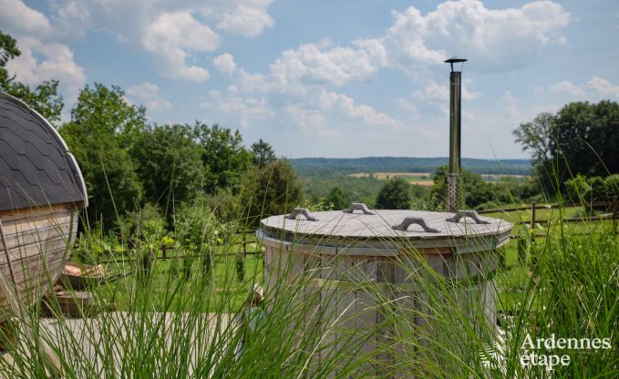 Komfortables Ferienhaus fr 10 Personen in Villers-en-Fagne mit Sauna und Holzofen