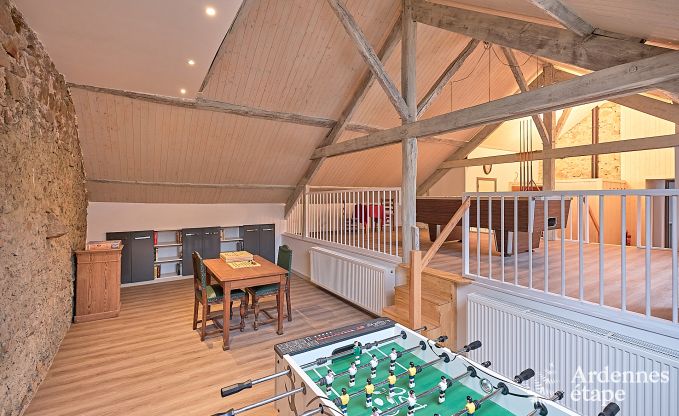 Ferienhaus Viroinval 15 Pers. Ardennen Wellness