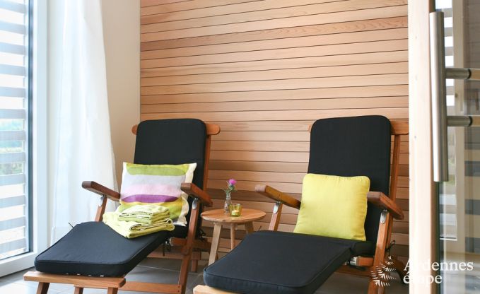 Ferienhaus mit Wellnessbereich und Sauna zur Vermietung in Waimes