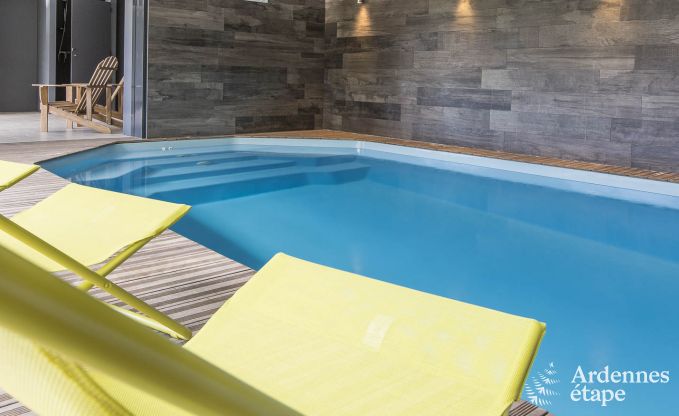 Ferienhaus Waimes 18 Pers. Ardennen Schwimmbad Wellness