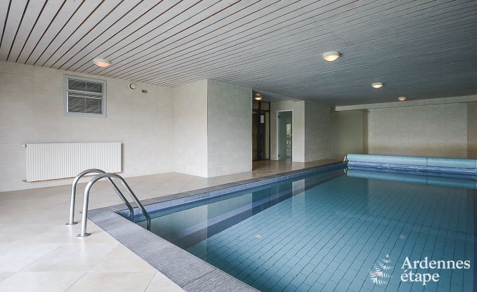 Ferienhaus Waimes 15 Pers. Ardennen Schwimmbad Wellness
