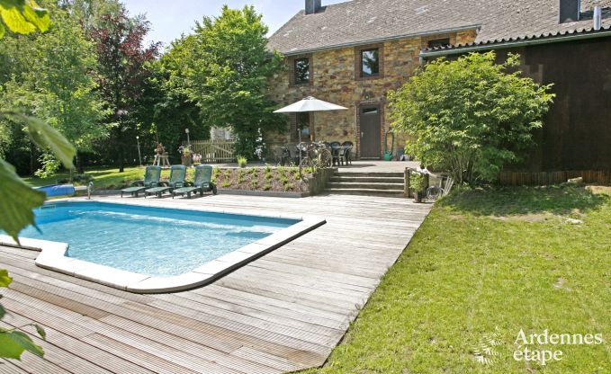 Ferienhaus Waimes 12 Pers. Ardennen Schwimmbad Wellness Behinderten gerecht