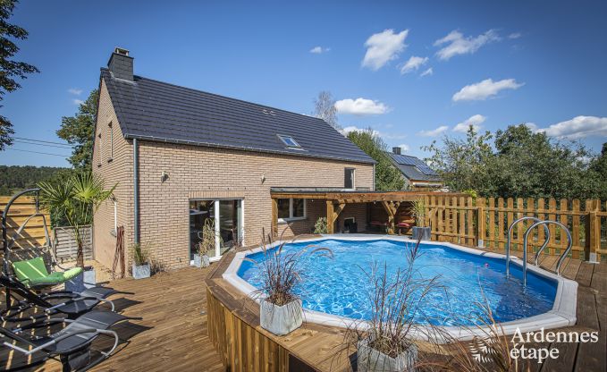 Ferienhaus für 6 Personen mit Pool in den Ardennen (Wellin)