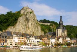 Zitadelle von Dinant in Provinz Namur